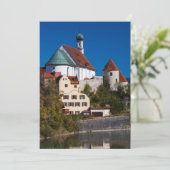 Abby am Lech Dankeskarte (Stehend Vorderseite)