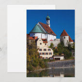 Abby am Lech Dankeskarte (Vorne/Hinten)