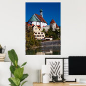 Abby am Lech River Poster (Heimbüro)