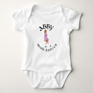 ABBY Benutzerdefinierte Irische Tanzprodukte Baby Strampler