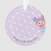 Abby Cadabby Baby's First Christmas: Fügen Sie Ihr Ornament (Vorderseite)