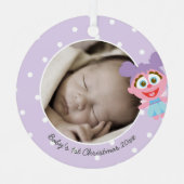 Abby Cadabby Baby's First Christmas: Fügen Sie Ihr Ornament Aus Metall (Vorderseite)