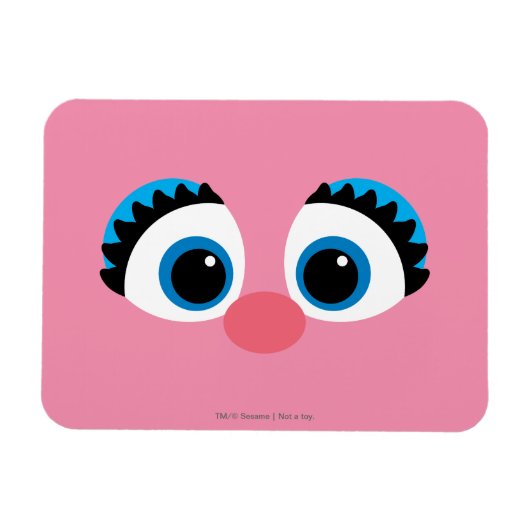 Abby Cadabby Big Face Magnet (Horizontal)
