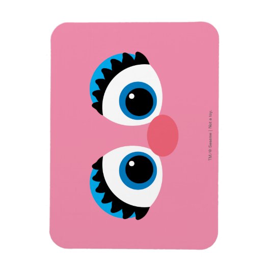 Abby Cadabby Big Face Magnet (Vertikal)