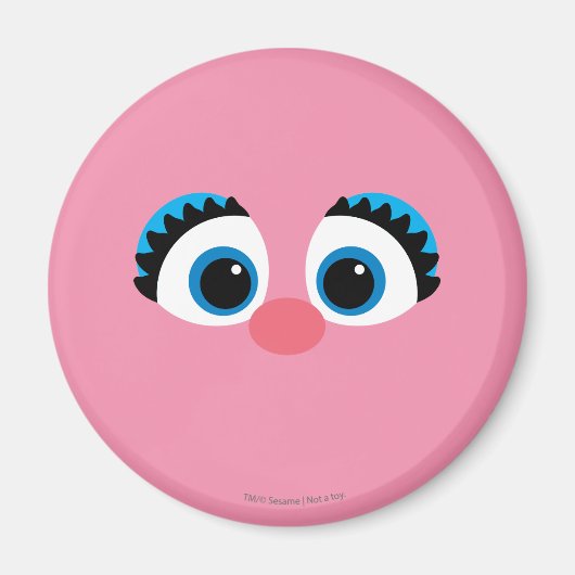 Abby Cadabby Big Face Magnet (Vorne)