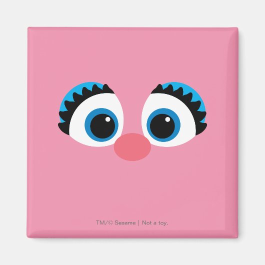 Abby Cadabby Big Face Magnet (Vorne)