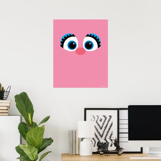 Abby Cadabby Big Face Poster (Heimbüro)