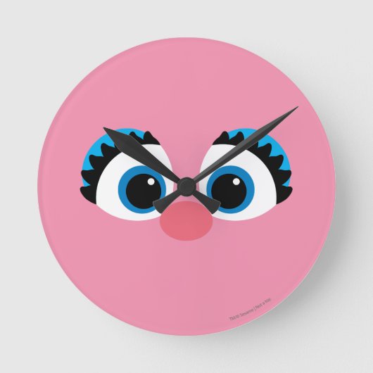 Abby Cadabby Big Face Runde Wanduhr (Vorderseite)