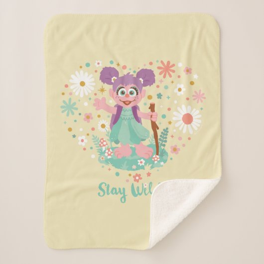 Abby Cadabby | Bleibe wild Sherpadecke (Vorderseite)