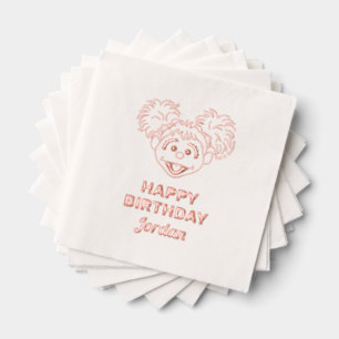 Abby Cadabby BLUME Happy Birthday Servietten Mit Folie