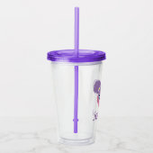 Abby Cadabby | BLUME | Name hinzufügen Acryltrinkbecher (Rechts)