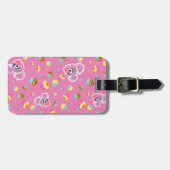 Abby Cadabby Cupcake Party Pattern Gepäckanhänger (Vorderseite horizontal)