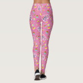 Abby Cadabby Cupcake Party Pattern Leggings (Rückseite)
