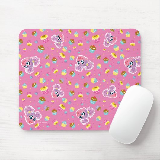 Abby Cadabby Cupcake Party Pattern Mousepad (Mit Mouse)