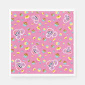 Abby Cadabby Cupcake Party Pattern Serviette (Vorderseite)