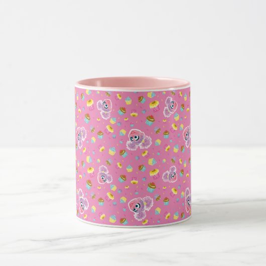 Abby Cadabby Cupcake Party Pattern Tasse (Zentrum)