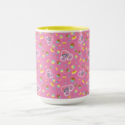 Abby Cadabby Cupcake Party Pattern Tasse (Zentrum)