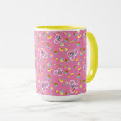 Abby Cadabby Cupcake Party Pattern Tasse (VorderseiteRechts)