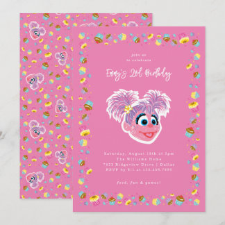 Abby Cadabby Cupcakes & Confetti Birthday Einladung