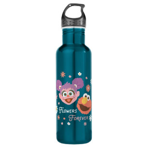 Abby Cadabby & Elmo   Blume für immer Edelstahlflasche
