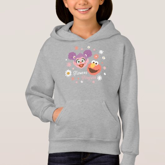 Abby Cadabby & Elmo | Blume für immer Hoodie (Vorderseite)