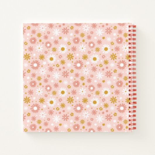 Abby Cadabby & Elmo | Blume für immer Notizblock (Rückseite)