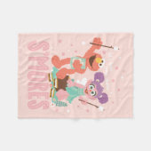 Abby Cadabby & Elmo | Lasst uns noch ein paar mehr Fleecedecke (Vorderseite (Horizontal))