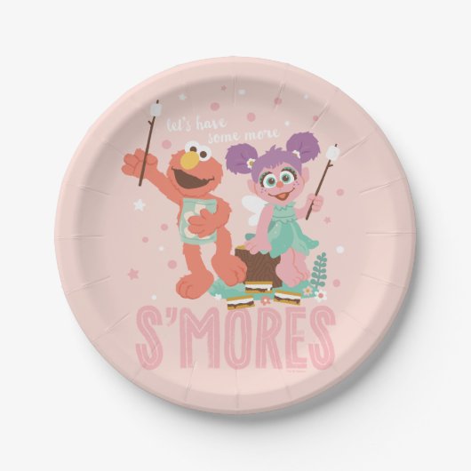 Abby Cadabby & Elmo | Lasst uns noch ein paar mehr Pappteller (Vorderseite)