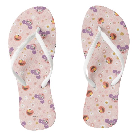 Abby Cadabby & Elmo | Waldmuster Badesandalen (Fußbett)