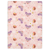 Abby Cadabby & Elmo | Waldmuster Klemmbrett (Rückseite)