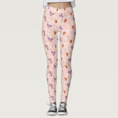 Abby Cadabby & Elmo | Waldmuster Leggings (Vorderseite)