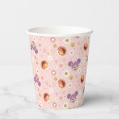 Abby Cadabby & Elmo | Waldmuster Pappbecher (Rückseite)