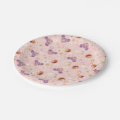 Abby Cadabby & Elmo | Waldmuster Pappteller (Schrägansicht)