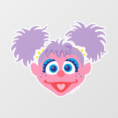 Abby Cadabby Face Fensteraufkleber (Blatt)