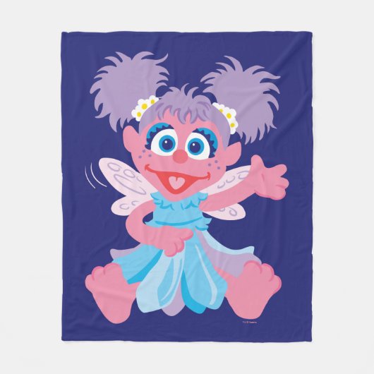 Abby Cadabby Fee Fleecedecke (Vorderseite)