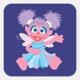 Abby Cadabby Fee Quadratischer Aufkleber