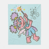 Abby Cadabby fliegt Fleecedecke (Vorderseite)