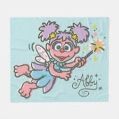 Abby Cadabby fliegt Fleecedecke (Vorderseite (Horizontal))