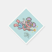 Abby Cadabby fliegt Serviette (Ecke)