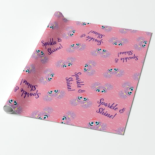Abby Cadabby Fur Face Pattern Geschenkpapier (Ungerollt)