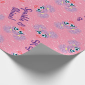 Abby Cadabby Fur Face Pattern Geschenkpapier (Ecke)