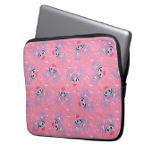 Abby Cadabby Fur Face Pattern Laptopschutzhülle (Vorderseite Links)