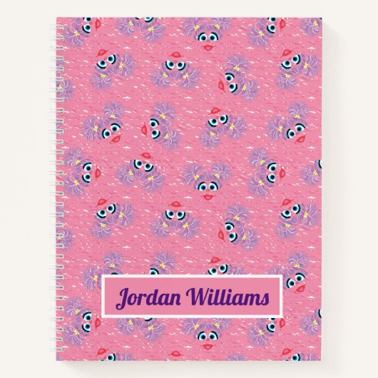 Abby Cadabby Fur Face Pattern Notizblock (Vorderseite)