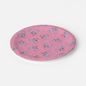 Abby Cadabby Fur Face Pattern Pappteller (Schrägansicht)