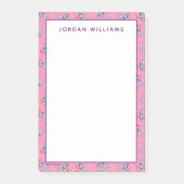 Abby Cadabby Fur Face Pattern Post-it Klebezettel (Vorderseite)