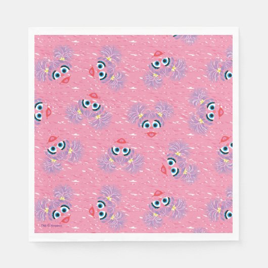 Abby Cadabby Fur Face Pattern Serviette (Vorderseite)