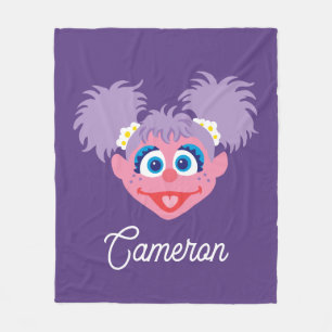 Abby Cadabby Gesicht Fleecedecke