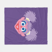 Abby Cadabby Gesicht Fleecedecke (Vorderseite (Horizontal))