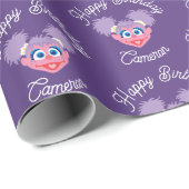 Abby Cadabby Gesicht Geschenkpapier (Rolleneckpunkt)