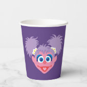 Abby Cadabby Gesicht Pappbecher (Rückseite)